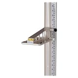 Health o Meter PORTROD, Professional Wall Mounted Height Rod, Silver