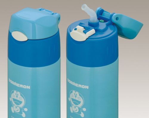 THERMOS 真空断熱ストローボトル 0.37L ドラえもん ブルー FEP-400FD BL