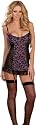 Sexy Chemise Babydoll Lingerie - 3 Piece Set