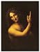 St. John the Baptist Leonardo da Vinci Fine Art Poster Print