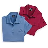 Mercedes Benz Nike Men's Stretch Dri Fit Polo - RED - MEDIUM