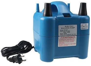 New Two Nozzles High Power Electric Balloon Inflator Air Pump for Wedding Party
