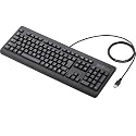 ELECOM メンブレン式キーボード 109キー USB スタンダードサイズ USB HUB付 ブラック TK-FCM010BK