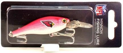 NFL Football Team Logo Minnow Fishing Lure Crank Bait (Arizona Cardinals)