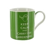 Keep Calm and Carry On Gardening Mug