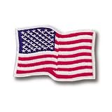 Waving American Flag Patch