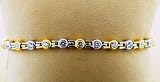 41EzTFPH%2B0L. SL160  18kt Two Tone Gold Diamond Bracelet (3.10 ct. tw.) Reviews