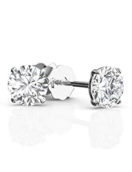 1.00ct Round Cut Diamonds Stud Earrings