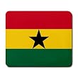 Ghana Flag Mouse Pad