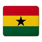 Ghana Flag Mouse Pad