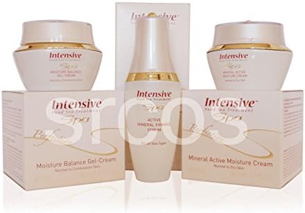 Intensive Spa Perfecting Set Mineral Active Moisture Cream & Active Mineral Firming Serum & Moisture Balance Gel-Cream