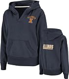 Illinois Fighting Illini Women's Orange Balance Slub Fleece Hooded Sweatshirt