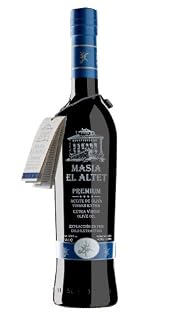 Masia el Altet Premium- Award Winning Cold Pressed EVOO Extra Virgin Olive Oil, 2011-2012 Harvest, 17-Ounce Glass Bottle