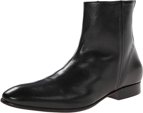 Fitzwell Men's Inside Zip Boot Black Tequila Leather Boot 10 N