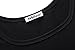 MSBASIC Women Simple Designed Long Sleeve Round Neck Casual Flared Midi Dress Large Black