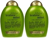 Organix Hydrating Tea Tree Mint Shampoo , 13 oz, 2 ct (Quantity of 3)