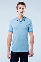 Red! Collection Short Sleeve Fine Stripe Polo