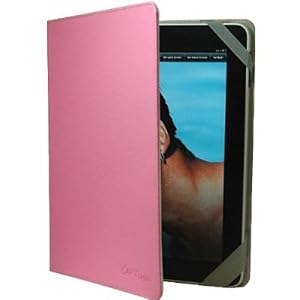 CrazyOnDigital Pink Leather Case For Apple iPad