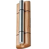 Tycoon Percussion Small Chrome Plated Chime On Siam Oak Bar