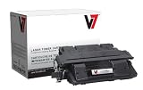 V7 Black Toner Cartridge for HP LaserJet 4000, 4050, 4050N, 4050SE, 4050T, C4127A, 93476 and 99B-02049 (V727A)
