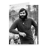 George Best - Greeting Card (Pack of 2) - 7x5 inch - Art247 - Standard Size - Pack Of 2