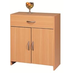 Kommode W�scheschrank Schrank Isis, 1 Schublade , 2 T�ren, Buche Dekor