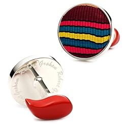 Multi Action Stripe Cufflinks