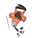 Lufkin Professional Series PSFE100  Hi-Viz Linear Open Reel Fiberglass Tape - 3/4-inch X 100-foot