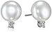 Amazon Collection Sterling Silver Freshwater Cultured Pearl and White Topaz Jewelry Set