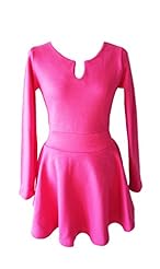 Elasticized   Waistline Cotton/Polyester Full Length Skater Dress 