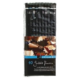 10 Graded Pencils