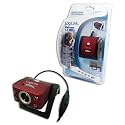 LogiLink Webcam USB 300k CMOS Sensor (interpoliert 8Mpixel) mit LED und Mikrofon