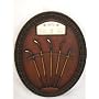 History Craft By Enesco "Antique Golf Clubs 1850 - 1880" Wall Plaque Display