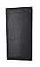 New High End Marshal Leather Checkbook Cover Case #156-CR (RFID Black)