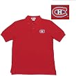 Montreal Canadiens NHL Boys "Original" Pique Polo Shirt (Dk Red)