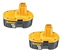 DEWALT DC9096-2 18-Volt XRP 2.4 Amp Hour NiCad Pod-Style Battery, 2 Pack