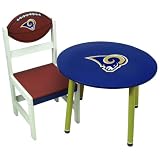 St. Louis Rams Wooden Team Table