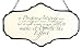 America Retold White Enamel Sign, Positive Attitude, 5.5" x 9"