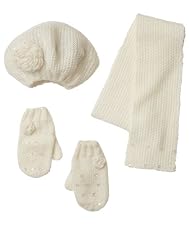 Knitted Hat, Scarf and Gloves Set