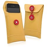 BoxWave Manila Nokia Lumia 800 Leather Envelope - High Quality Synthetic Leather Carrying Sleeve, Unique Envelope Pouch / Bag Design - Nokia Lumia 800 Cases and Covers