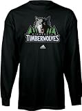 Minnesota Timberwolves adidas Primary Logo Long Sleeve T-Shirt