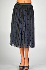Polka-Dot Full Skirt