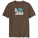 T-Shirt Brown  In The Usa It Is Spoken In Sanglechi-Ishkashimi  Languaje