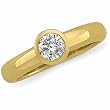 14K Yellow Gold Diamond Engagement Ring - 0.50 Ct.