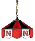 Nebraska Cornhuskers 14 Swag Hanging Lamp NCAA College Athletics Fan Shop Sports Team Merchandise