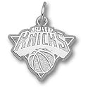 Logoart New York Knicks 3/8 Sterling Silver Charm