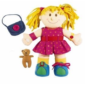 Childrens Toyshop  Toys : International Playthings Learn-To-Dress Emma