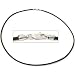 Leather Cord Necklace Brown 16"
