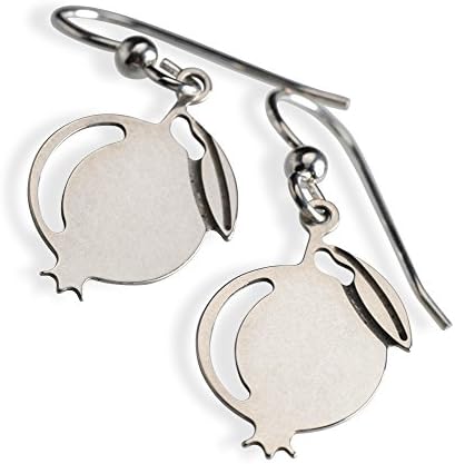 Pomegranate Sterling Silver Earrings