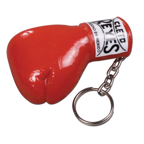 Cleto Reyes Plastic Boxing Glove Keyring, Red